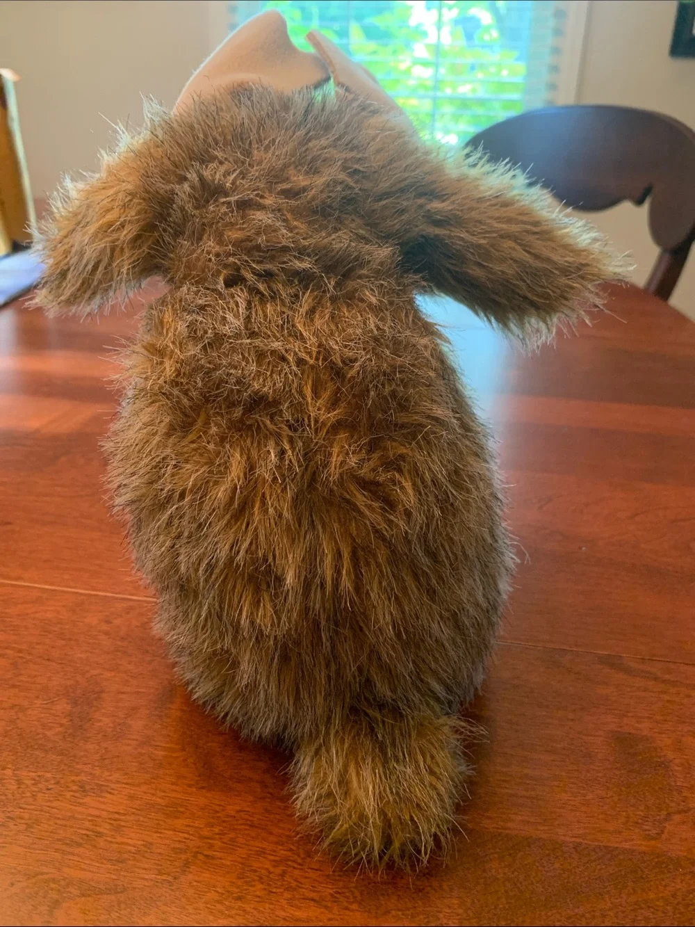 Plush Brown Moose Puppet - Soft & Cuddly for Creative Play